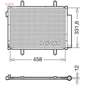 Condenseur, climatisation DENSO DCN47011