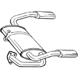 Endschalldämpfer BOSAL 115-335