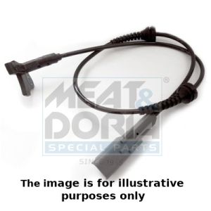 Sensor do ABS traseiro, direito MEAT & DORIA 90594E