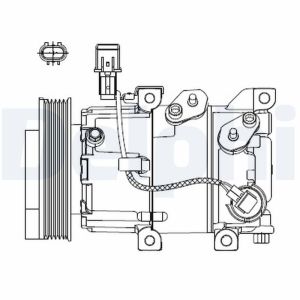 Compresseur de climatisation DELPHI CS20518