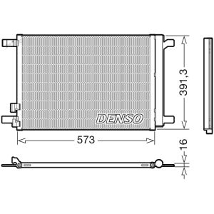 Kondensator, Klimaanlage DENSO DCN32066