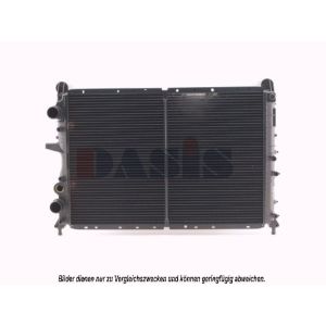Motorradiateur  AKS DASIS 080950N