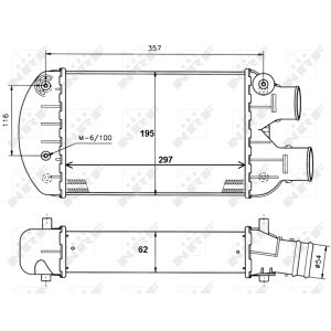 Välijäähdytin NRF 30122A