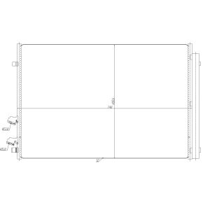 Condensatore, climatizzatore EASY FIT NRF 350477