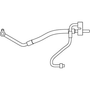 Conduite haute pression/basse pression, climatisation BEHR MAHLE AP 75 000P