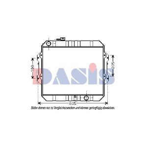 Raffreddatore motore AKS DASIS 210167N