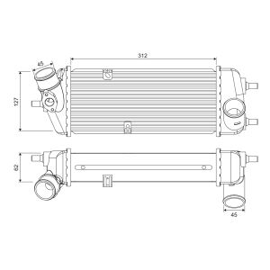 Intercooler VALEO 818383