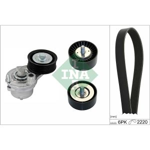 Poly V-riem set INA 529 0402 10