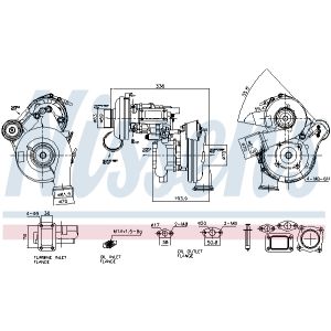 Turboahdin NISSENS 93849