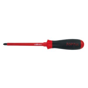 Tournevis cruciforme TOPTUL PH0, Longueur: 162mm, isolierten