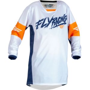 Maillot motocross FLY RACING YOUTH KINETIC KHAOS Größe YXL