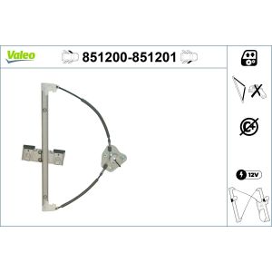 Fensterheber VALEO 851200 Links