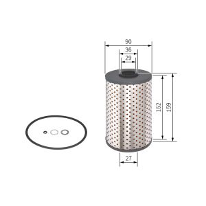 Ölfilter BOSCH 1 457 429 123