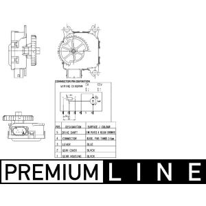 Stel element, mengklep BEHR MAHLE AA 14 000P