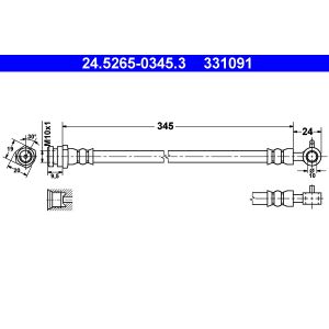 Remleiding ATE 24.5265-0345.3
