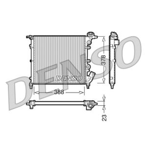 Arrefecedor do motor DENSO DRM23002