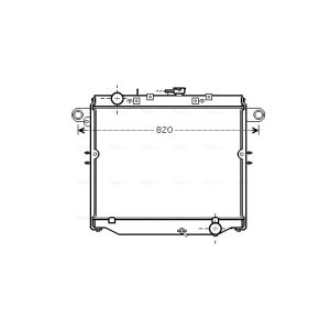 Motorkühler AVA COOLING TOA2379