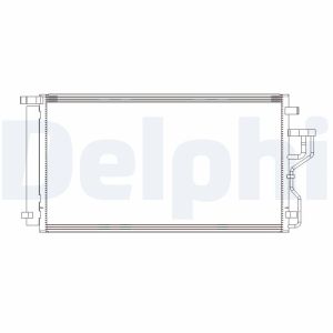Condenseur, climatisation DELPHI CF20290