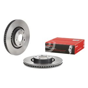 Disco de travão BREMBO 09E03411 frente, ventilado, 1 Peça