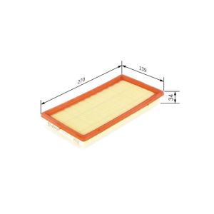 Filtro de aire BOSCH F 026 400 378