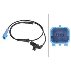 Sensor do ABS traseiro, direito HELLA 6PU 012 806-071