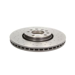 Disco freno BREMBO 0993691X anteriore, gelocht, ventilato, perforato, 1 pezzo