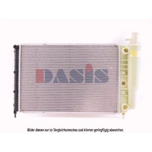 Radiador, arrefecimento do motor AKS DASIS 180500N