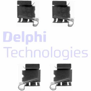 Accessoireset, schijfremblok DELPHI LX0390