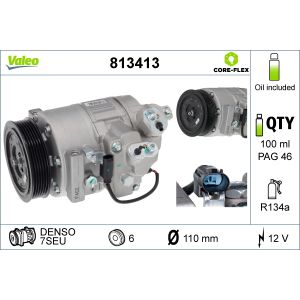 Klimakompressor VALEO 813413