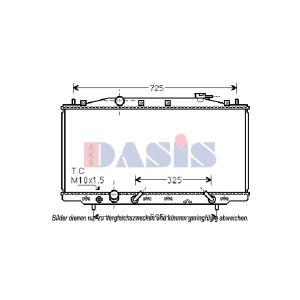 Motorkühler AKS DASIS 100066N