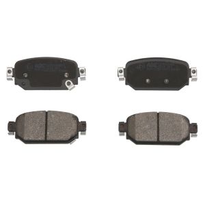 Conjunto de pastilhas de travão ABE C23022ABE, atrás