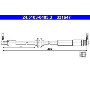 Bremsschlauch ATE 24.5103-0405.3
