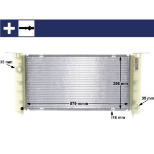 Arrefecedor do motor MAHLE CR 1449 000S