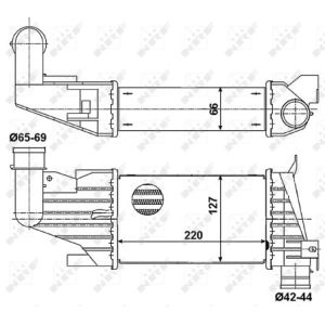 Intercooler NRF 30258