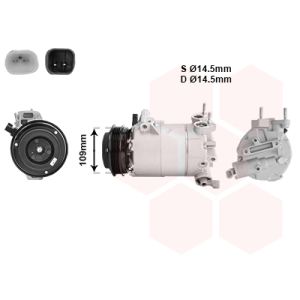 Compressor, ar condicionado VAN WEZEL 1800K392