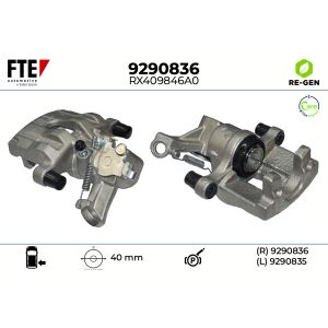 Étrier de frein FTE 9290836