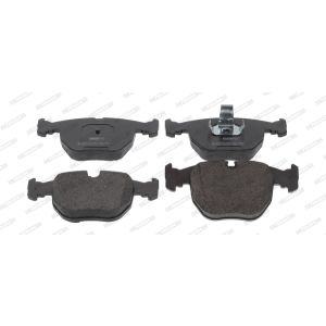Jeu De 4 Plaquettes De Frein Ferodo FDB997 Avant – Pour BMW 540i, 740i, X5 – Avec Clip Piston, Haute Performance