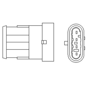 Sensor Lambda MAGNETI MARELLI 466016355049