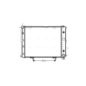 Arrefecedor do motor AVA COOLING MS2068