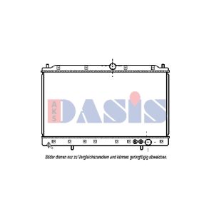 Motorkühler AKS DASIS 140050N