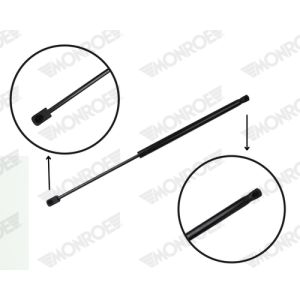 Gasfeder, Kofferraumdeckel MONROE ML6601