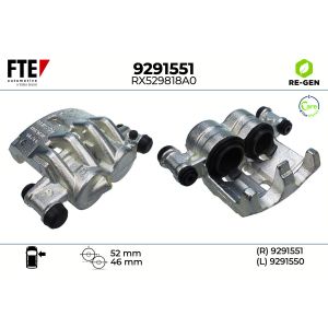 Étrier de frein FTE 9291551