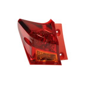 Luz traseira, direita (24V, vermelho) DEPO 212-191AL-UE, esquerdo