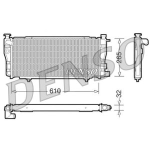 Radiador de motor DENSO DRM21012