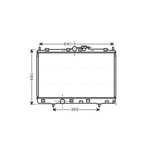 Arrefecedor do motor AVA COOLING MT2169