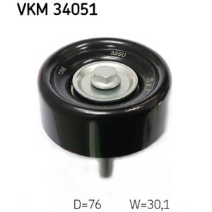 Polia guia, correia trapezoidal SKF VKM 34051