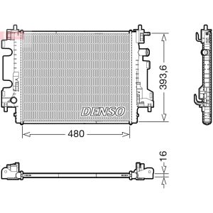 Arrefecedor do motor DENSO DRM23113
