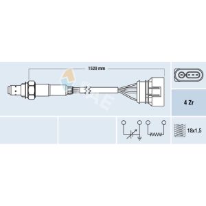 Sonda lambda FAE 77301