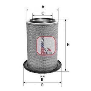 Luftfilter SOFIMA S 7609 A