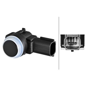 Sensor, ajuda à inversão de marcha HELLA 6PX358 270-461